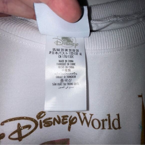 Disney Walt Disney World 50th Anniversary Mickey Mouse Lightweight Sweatshirt - Picture 5 of 7